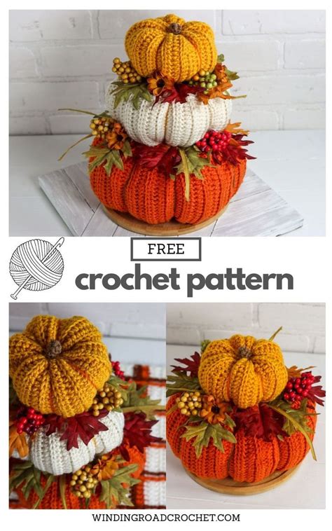 Crochet Fall Decor Crochet Diy Crochet Decoration Diy Crochet