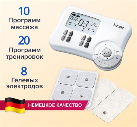 Beurer EM 80 / Массажер для тела электрический / Миостимулятор для тела ...