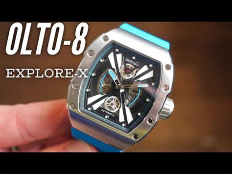 OLTO 8 Explore X Automatic Watch Review YouTube