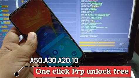 Samsung A30 A50 A20 Frp One Click Unlock Tool 2022 Youtube