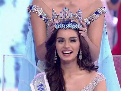 Haryana Girl Manushi Chillar Crowned Miss World 2017 ChandigarhX