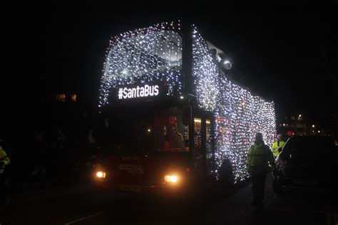 On Santa Bus Brighton And Hove Fleet Number On San