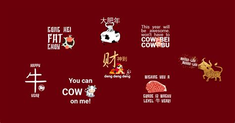 Chinese New Year 2021 WhatsApp Sticker Pack » Surer