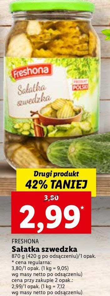 Promocja Sa Atka Szwedzka Freshona W Lidl