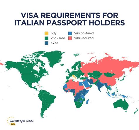 Visa requirements for Italian passport holders! : r/redland