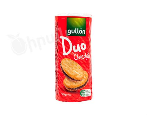 Gullon Gullon Mega Duo Chocolate Sandwich Biscuits 500 G Is Halal