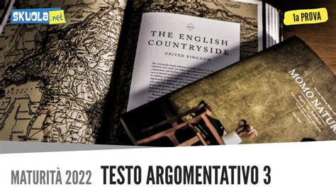 Maturità 2022 traccia testo argomentativo argomento prima prova