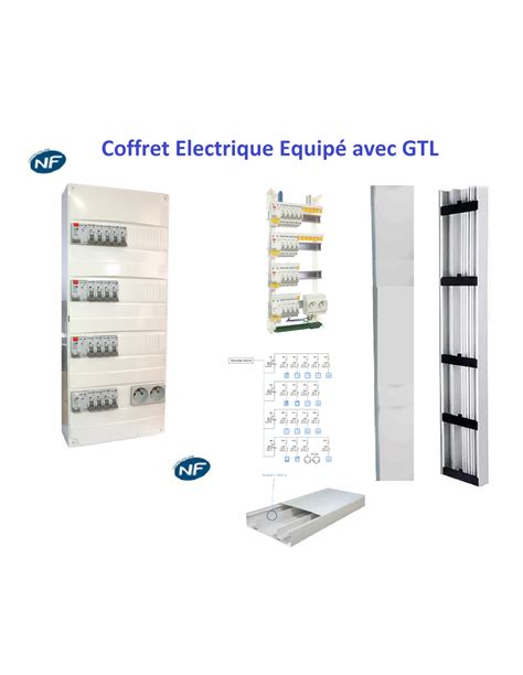 Coffret Lectrique Quip T T Rang Es Inter Diff Ac A