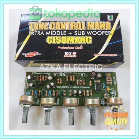 Kit Tone Control Mono Plus Mic Subwoofer Ferrari Lazada Indonesia