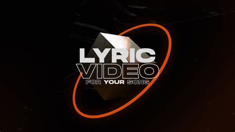 Lyric Video Templates