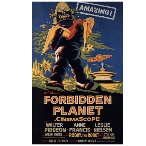 Forbidden Planet Movie Poster - Etsy