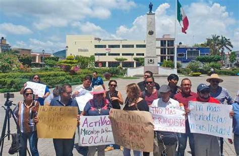 La Jornada Acusan Periodistas De Nayarit Falta De Acciones Reales