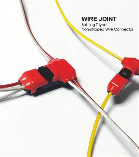 Low Voltage Wire Connectors Quick Splice T Tap Awg Extension Cable