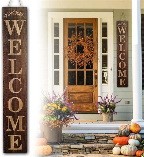 Suzile 472 X 78 Inches Welcome Sign For Front Door