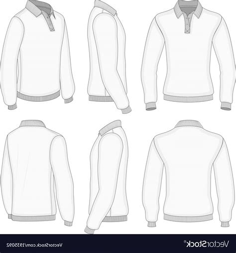 Long Sleeve Shirt Vector at Vectorified.com | Collection of Long Sleeve ...