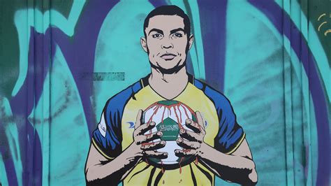 Artista Italiano Faz Mural De Cristiano Ronaldo E Arrasa O Jogador