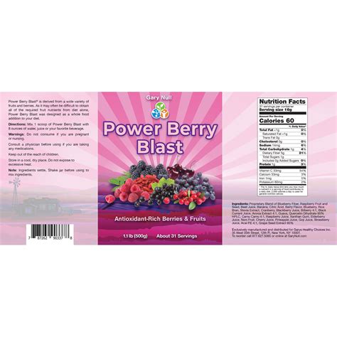 Power Berries | Buy Power Berry Blast | Gary's Vitamin Closet