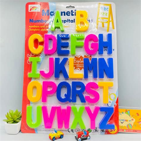 Colorful Plastic ABC Magnetic Letters Alphabet – Toyzone – Wholesale