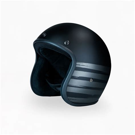 Voss 501 Bobber Patriot Helmet - The Bikers' Den