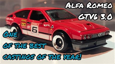 Hot Wheels Alfa Romeo Gtv6 3 0 L Case Review And Showcase “one Of The Best Castings Of The