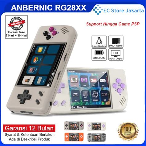 Jual Anbernic Rg Xx Retro Handheld Video Game Console Classic Portable