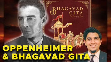 Oppenheimer And Bhagavad Gita The Link Of Oppenheimer With Gita Youtube