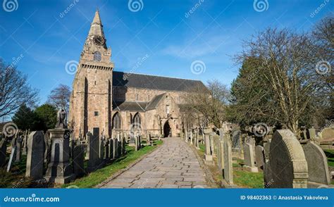 Front Entrance To St Machar`s Cathedral in Aberdeen Editorial Stock Photo - Image of north ...