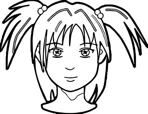 Anime Face Drawing at GetDrawings | Free download