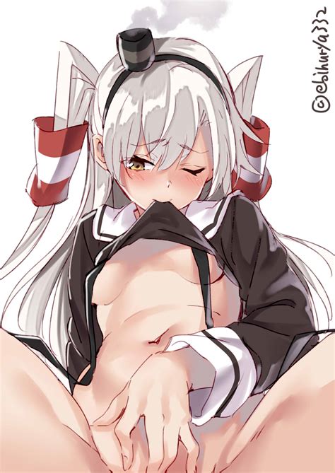 Rule 34 Amatsukaze Kantai Collection Blush Bottomless Brown Dress