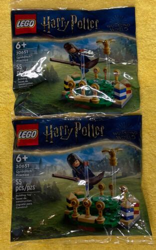 LEGO Harry Potter Quidditch Practice 30651 Polybag Lot Of 2 FREE