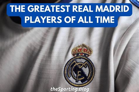 The 5 Best Real Madrid Players In History — The Sporting Blog