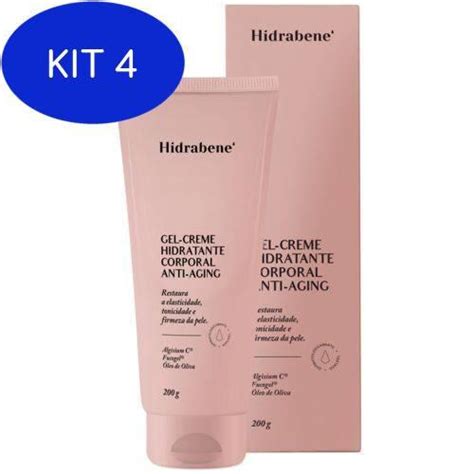 Kit 4 Hidrabene Gel Esfoliante Facial 100g Kit De Tratamento Para O