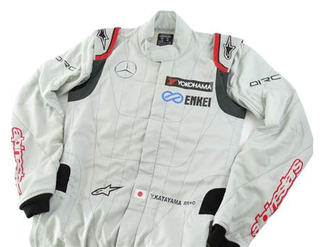 alpinestars Auto Racing Suit SUPERTECH プリント monocolle mototor sport Japan