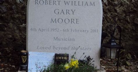 Gary Moore Rock Musician A Widely Acclaimed Guitarist He Is Best