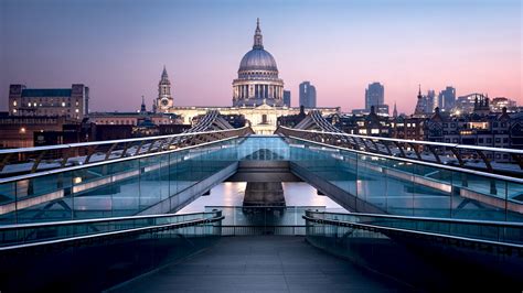 Millennium Bridge London Wallpaper