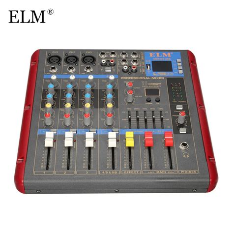 Aliexpress.com : Buy ELM Audio Mixer Amplifier Professional Bluetooth 4 ...