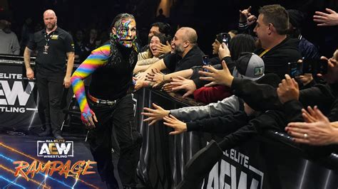 Exclusive Aew Rampage Entrances For Jeff Hardy Vs Sammy Guevara