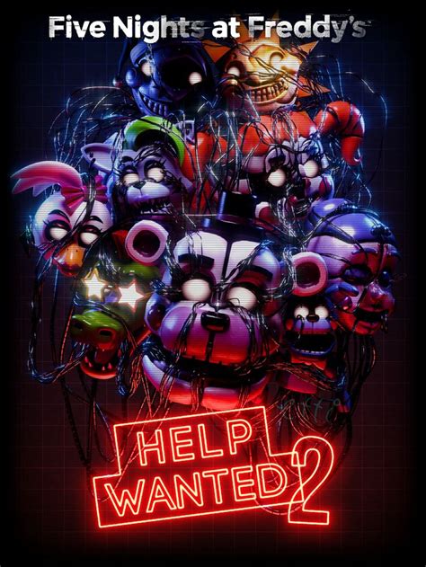 Fnaf Help Wanted 2 Fan Made Poster By Etti Surreal On Twitter