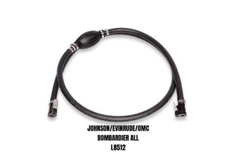 Johnson Evinrude Omc Bombardier Fuel Line Assembly