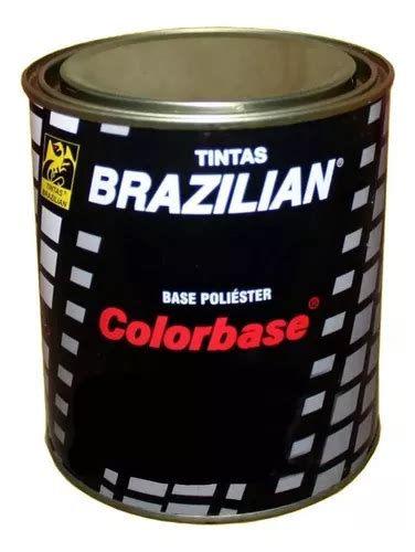 Pintura base de poliéster negro brasileño Vesuvio Fiat 01 900 ml