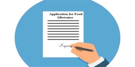 Application for Food Allowance for Employees - QS Study