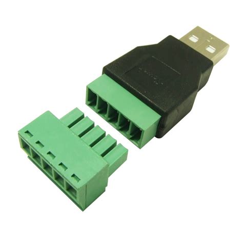 Usb A Connector Male Met Schroef Terminals Domoticx