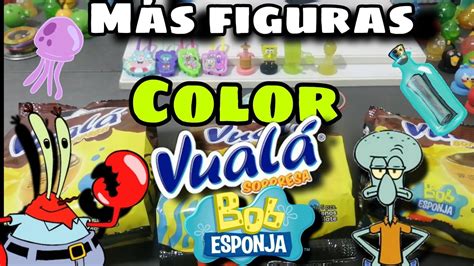 Más figuras a color de Bob esponja Vuala sorpresa 2024 YouTube