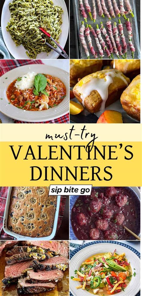 50+ Valentine's Day Dinner Ideas for Families - Sip Bite Go