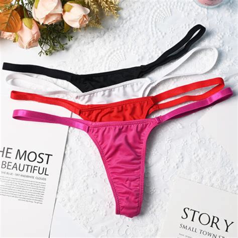 Packs Lot Sexy Womens Bikini Panties Thong G String Briefs Underwear