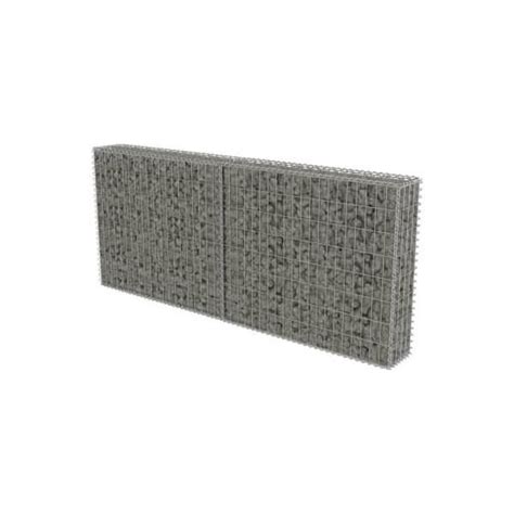 Mur Gabion Avec Couvercles Acier Galvanis X X Cm