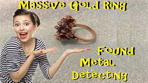 Massive Gold Ring Found Metal Detecting Youtube