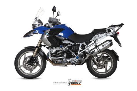 Scarico BMW R 1200 GS ADVENTURE Mivv Speed Edge Inox B 002 LRX Mivv