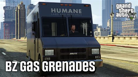 Grand Theft Auto V BZ Gas Grenades PS5 Gameplay YouTube