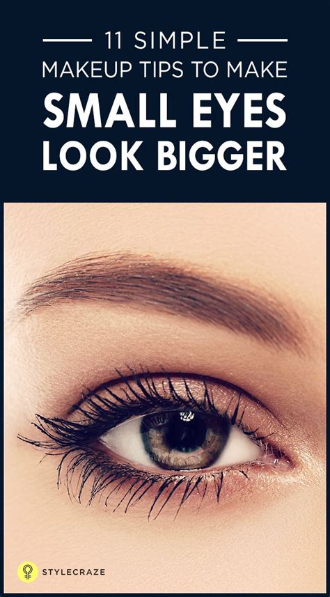 Eyeliner For Small Eyes Makeup For Small Eyes Big Eyes Makeup Black Eye Makeup Makeup For